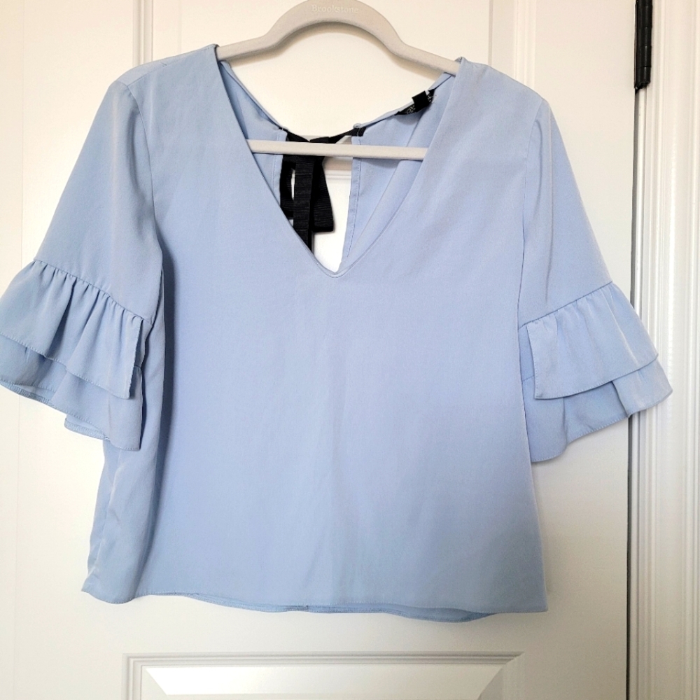 Topshop keyhole top